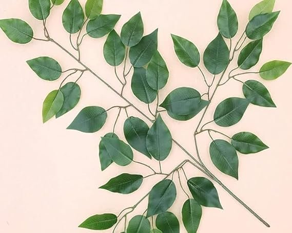 Ficus leave 3 Artificial Ficus Tree Leaves Branches